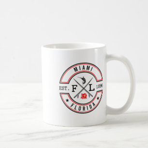 Miami Florida Fl Retro-Surfer Strandfront und Ck Kaffeetasse