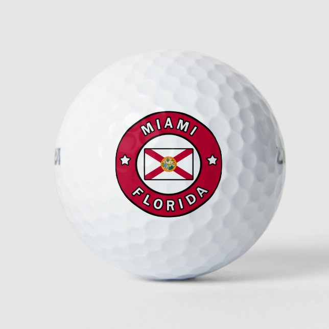 Miami Florida Golfball (Vorderseite)