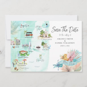 Miami Florida Hochzeit in Urlaubsort Fahrplan