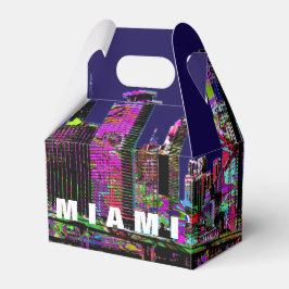Miami, Florida in Graffiti Geschenkschachtel