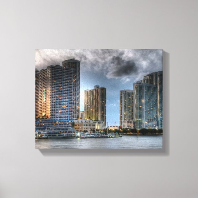 Miami, Florida Leinwanddruck (Vorderseite)