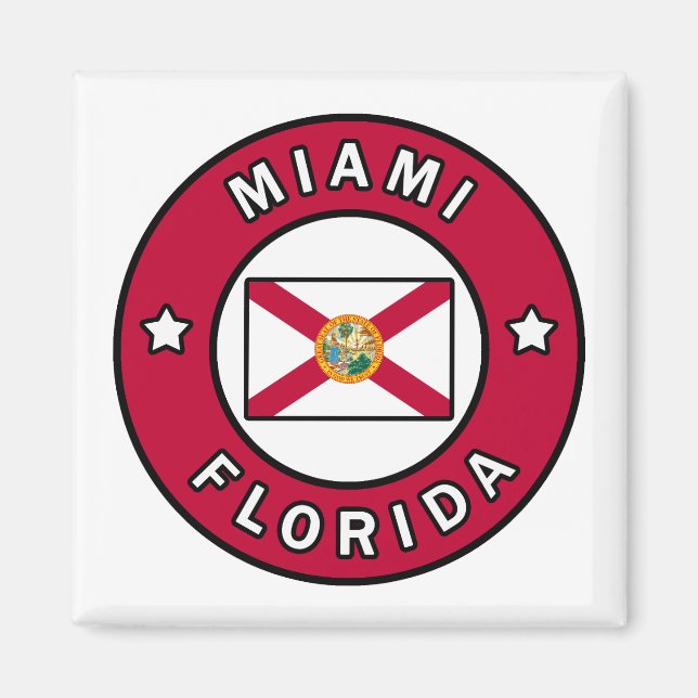 Miami Florida Magnet (Vorne)