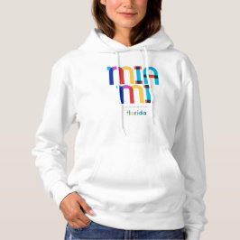 Miami Florida Mitte des Jahrhunderts, Pop Art, Hoodie