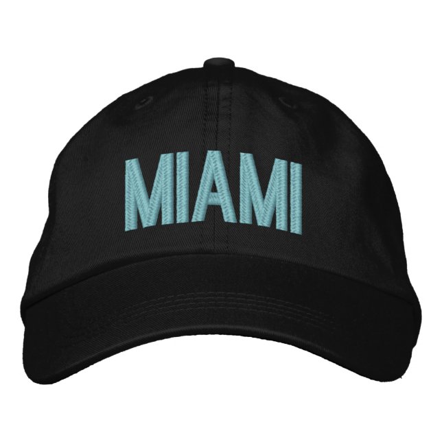 Miami Florida Personalisiert anpassbarer Hut (Vorderseite)