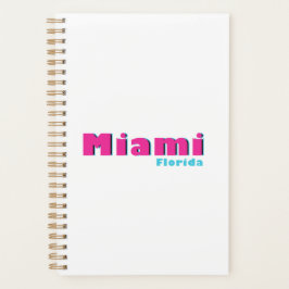 Miami, Florida Planner Planer