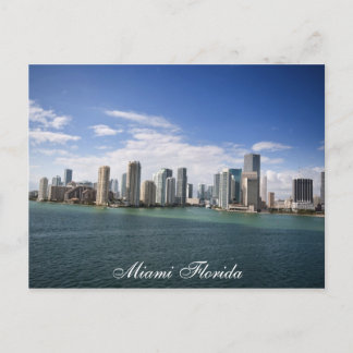 Miami Florida Postkarte