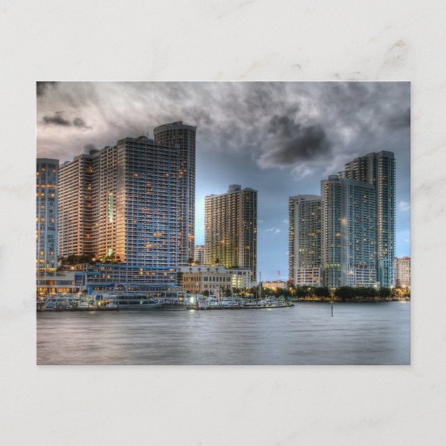 Miami, Florida Postkarte (Vorderseite)