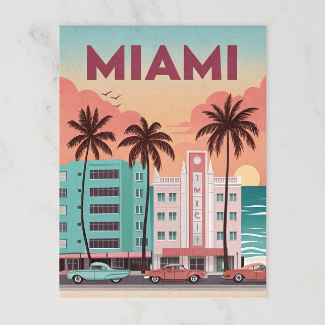 Miami, Florida Postkarte (Von Creator hochgeladen)