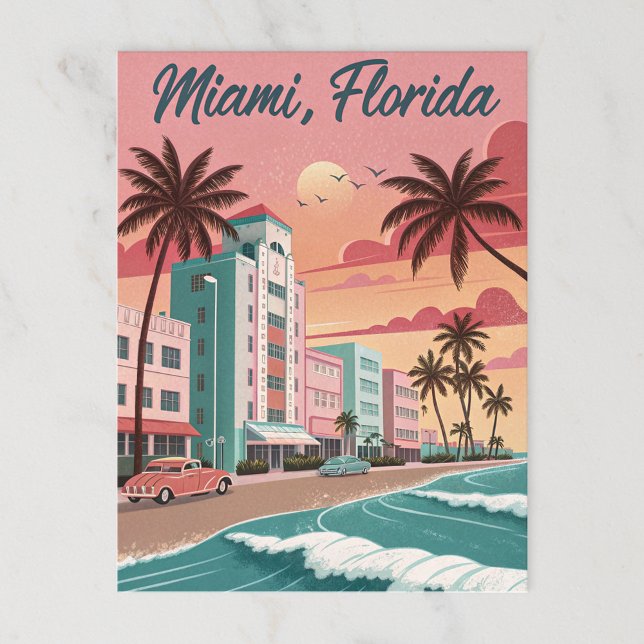 Miami, Florida Postkarte (Von Creator hochgeladen)