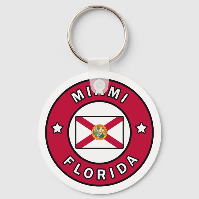 Miami Florida Schlüsselanhänger (Vorderseite)