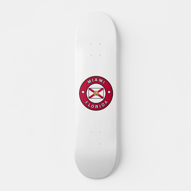 Miami Florida Skateboard (Vorne)