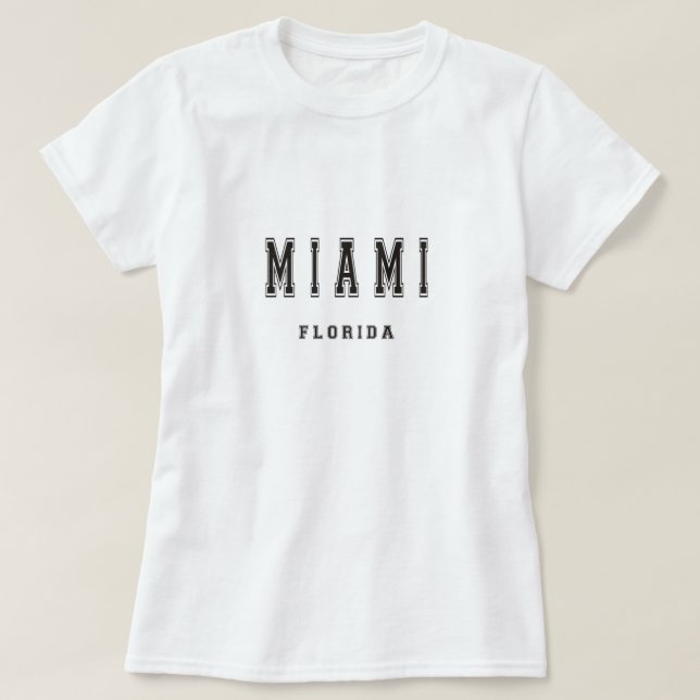 Miami Florida T-Shirt (Design vorne)