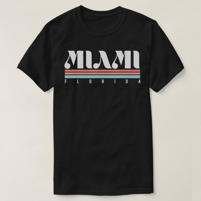 Miami Florida T-Shirt (Design vorne)
