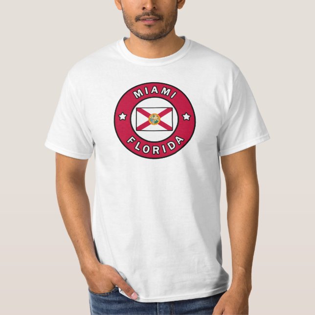 Miami Florida T-Shirt (Vorderseite)