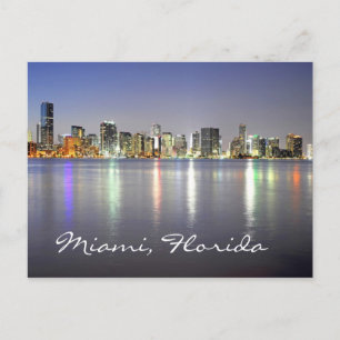 Miami, Florida, USA Postkarte