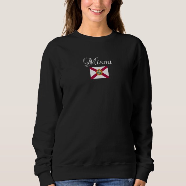 Miami Florida USA Sweatshirt (Vorderseite)