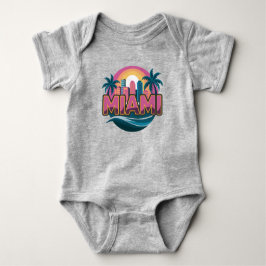 Miami Florida Vereinigte Staaten Baby Strampler