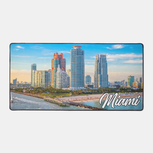 Miami, Florida, Vereinigte Staaten Schreibtischunterlage (Vorderseite)