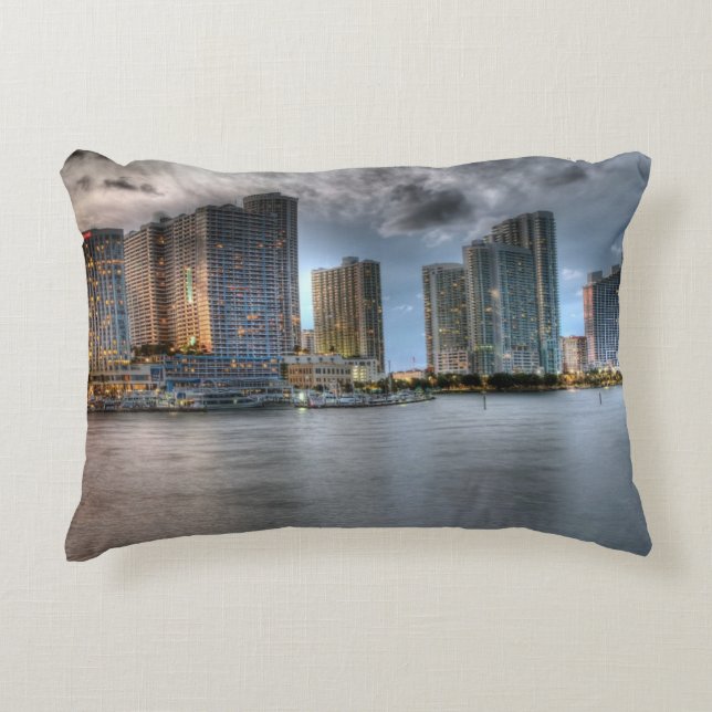 Miami, Florida Zierkissen (Vorderseite)