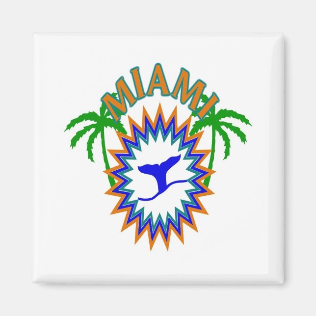 MIAMI FRIDGE MAGNET (Devant)