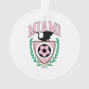 Miami Fußball Varsity-Stil  Ornament
