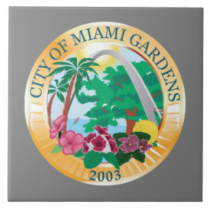 Miami Gardens (Florida) City Siegel Fliese