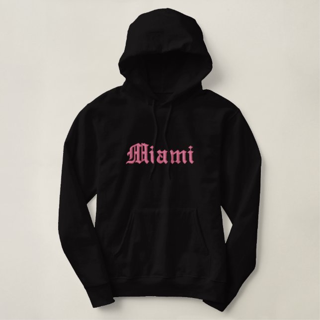 Miami Hooded Pullover (Design vorne)
