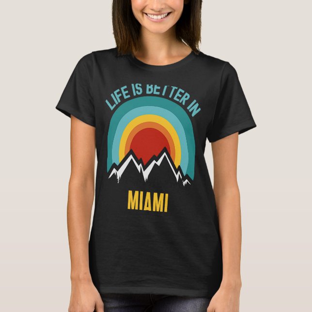 Miami in Miami T-Shirt (Vorderseite)