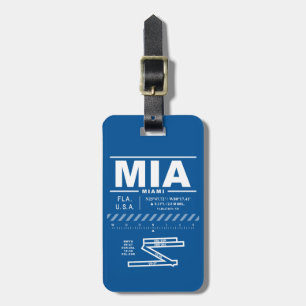 Miami International Airport MIA Gepäckanhänger