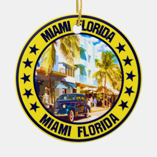 Miami Keramik Ornament