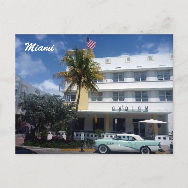 Miami-Klassiker Postkarte (Vorderseite)