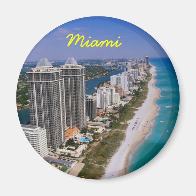 Miami Kühlschrankmagnet (Vorne)