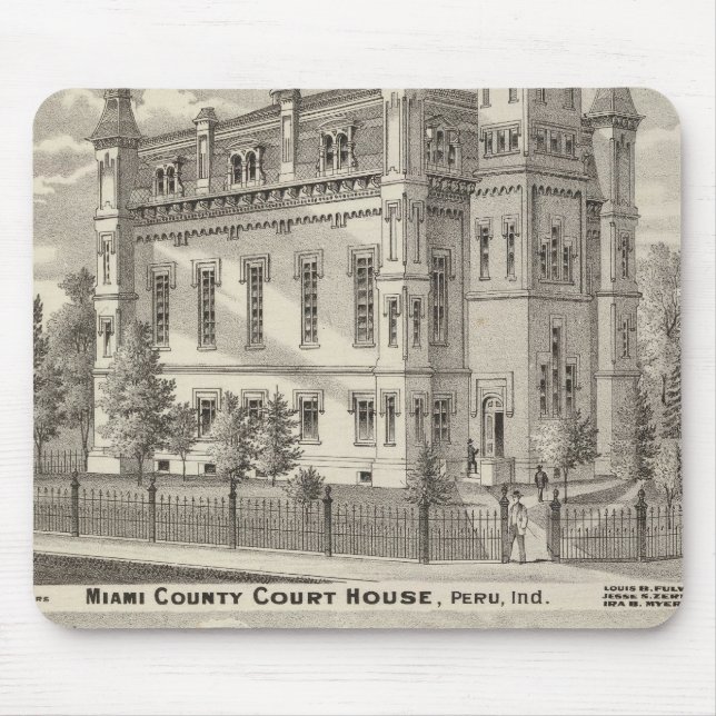 Miami Landkreis Court House Mousepad (Vorne)