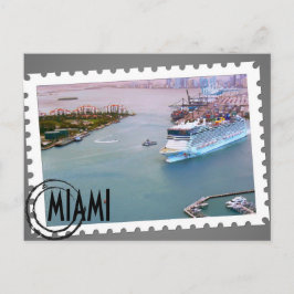 ~Miami~ MIAMI POSTCARD, CUSTOMIZE IT! Postkarte