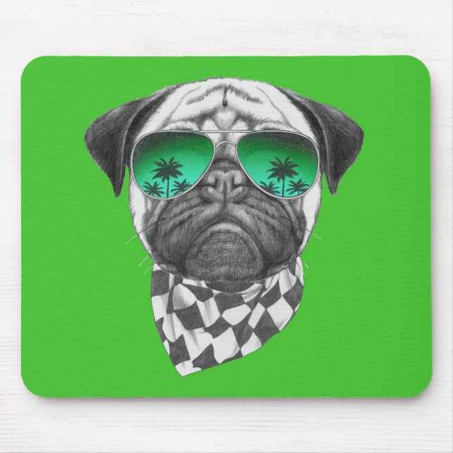 Miami-Mops Mousepad (Vorne)