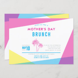 Miami Nights Muttertagsbrunch Einladung