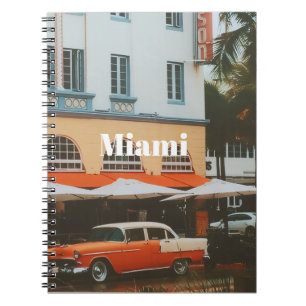 Miami Ocean Drive Reiseandenken Notizblock
