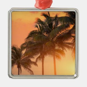 Miami-Palmen Ornament Aus Metall