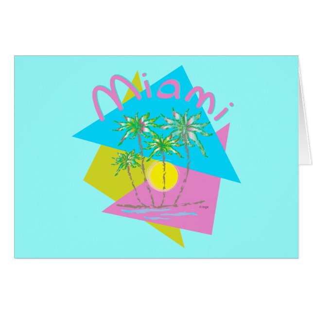 Miami Palms Sun (Vorderseite (Horizontal))