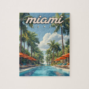 Miami Pool Vintage 