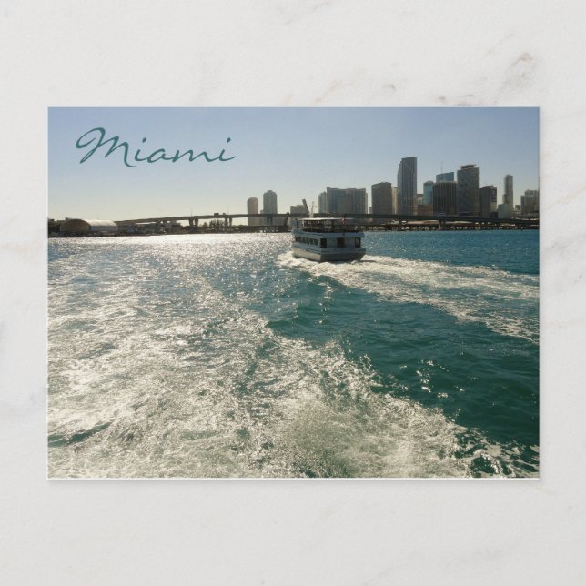 Miami Postcard Postkarte (Vorderseite)