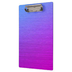 Miami Shine Lila Ombre Klemmbrett