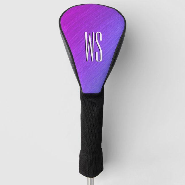Miami Shine Monogram Golf Headcover (Vorderseite)