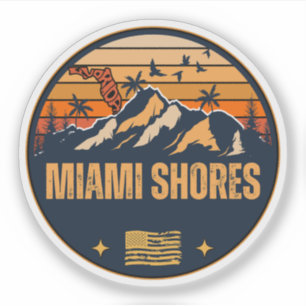 Miami Shores, Florida Aufkleber