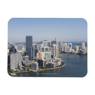 Miami-Skyline 3 Magnet
