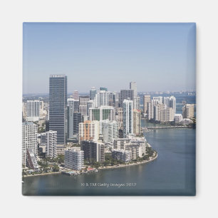 Miami-Skyline 3 Magnet