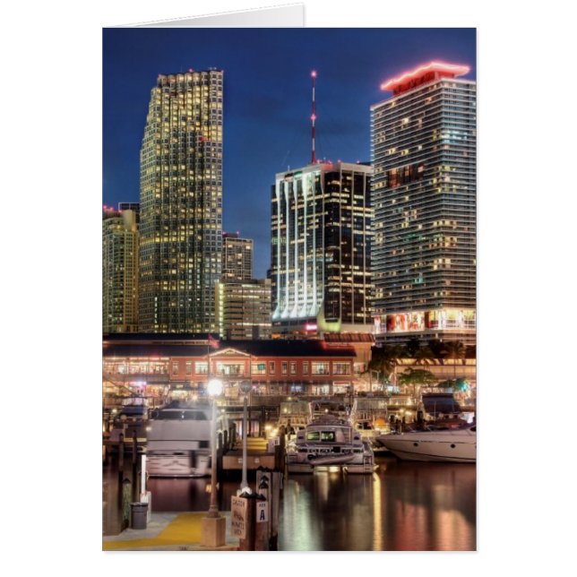Miami Skyline City in Florida (Vorne)