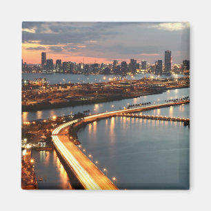 Miami Skyline Magnet