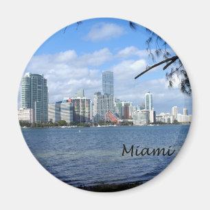Miami-Skyline Magnet