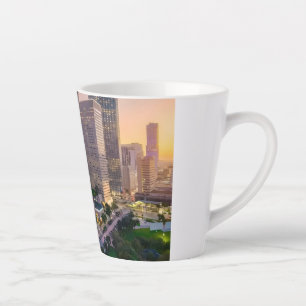 Miami-Skyline-Sonnenuntergang mit InterContinental Milchtasse